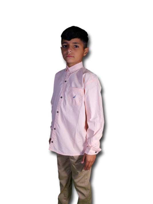 Pink Casual Shirt