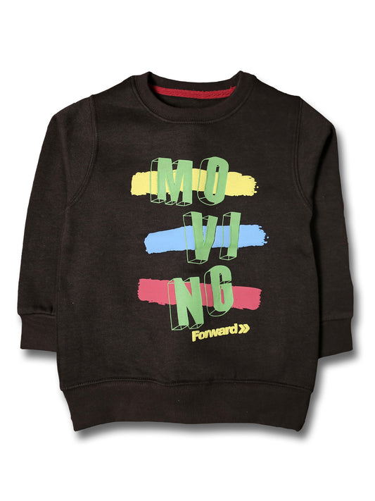 Boys Chocolate Moving Sweatshirt