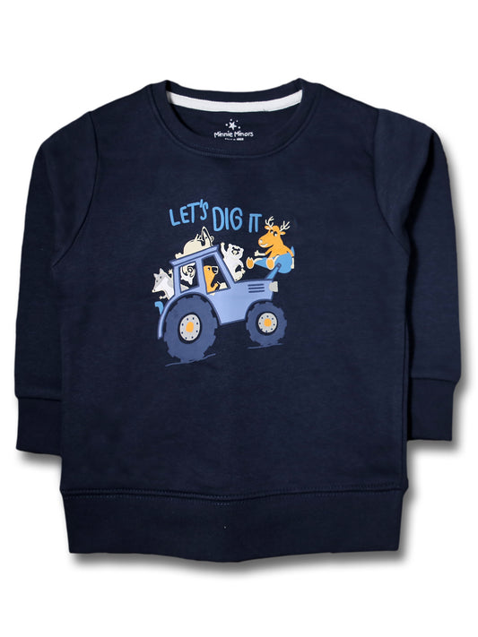 Boys Let's Dig It Sweatshirt