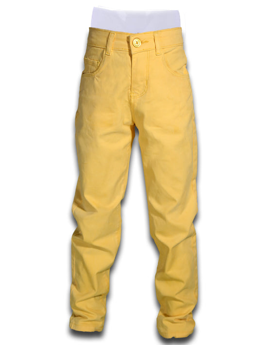 Yellow Garden Cotton Pant